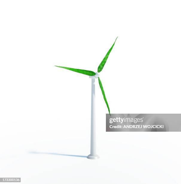 green energy, conceptual artwork - well pump stock illustrations