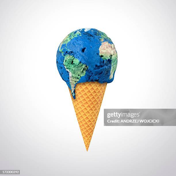 global warming, conceptual artwork - climate change stock illustrations