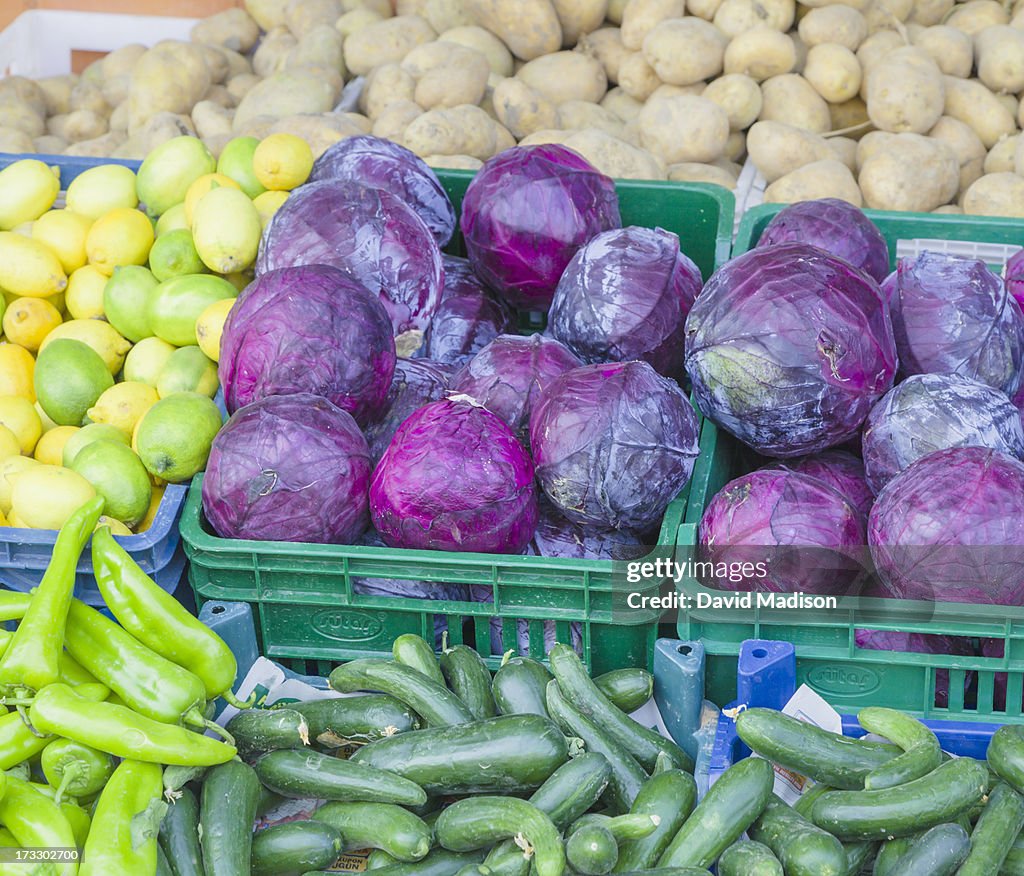 Market in Finike, Turkey.