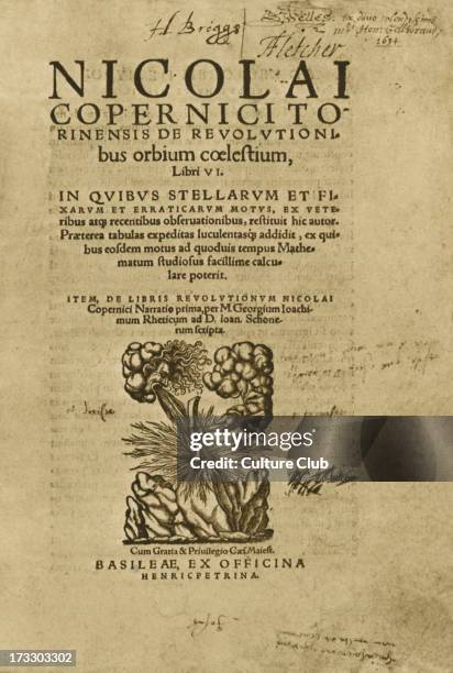20 De Revolutionibus Orbium Coelestium Stock Photos, HighRes Pictures
