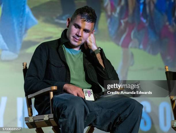 Composer Rostam Batmanglij attends the Film Independent Special Screening of "The Persian Version" at Harmony Gold on October 12, 2023 in Los...