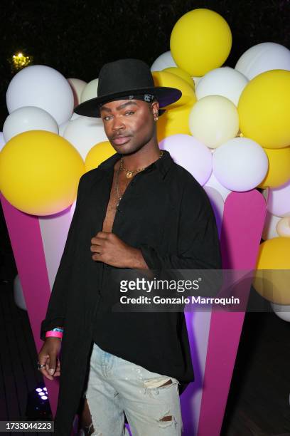 Joe Jenkins attends the Le Bon Argent By Floyd Mayweather Presents Passes' Lucypalooza Sponsored By Flex & Betr on October 12, 2023 in Los Angeles,...