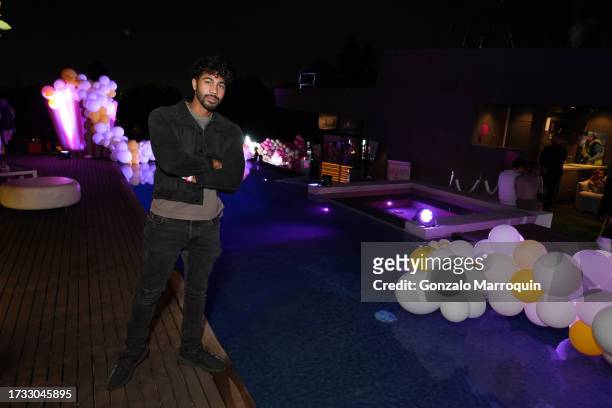Isaiah Harmison attends the Le Bon Argent By Floyd Mayweather Presents Passes' Lucypalooza Sponsored By Flex & Betr on October 12, 2023 in Los...
