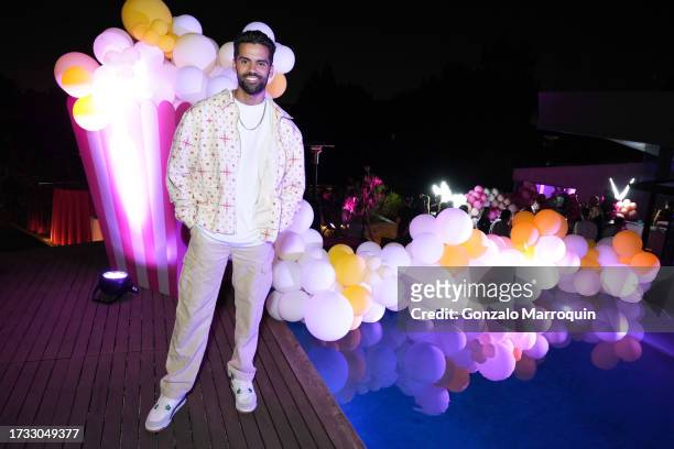 Nate Wyatt attends the Le Bon Argent By Floyd Mayweather Presents Passes' Lucypalooza Sponsored By Flex & Betr on October 12, 2023 in Los Angeles,...
