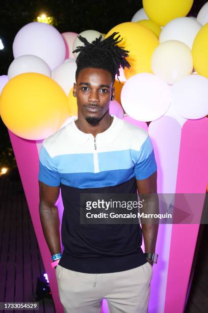 Dre Woodward attends the Le Bon Argent By Floyd Mayweather Presents Passes' Lucypalooza Sponsored By Flex & Betr on October 12, 2023 in Los Angeles,...