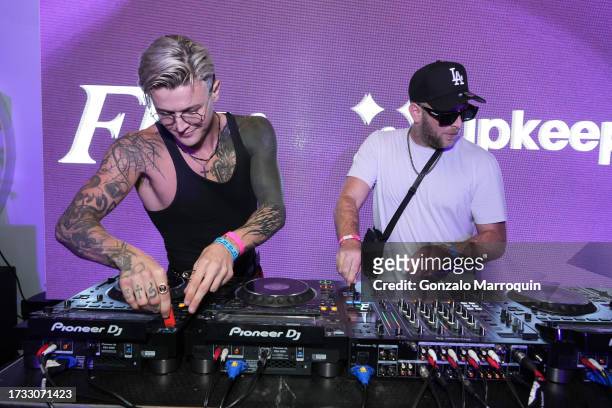 David Crow Ghastly performs during the Le Bon Argent By Floyd Mayweather Presents Passes' Lucypalooza Sponsored By Flex & Betr on October 12, 2023 in...