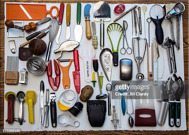 kitchen tools - can opener stock pictures, royalty-free photos & images