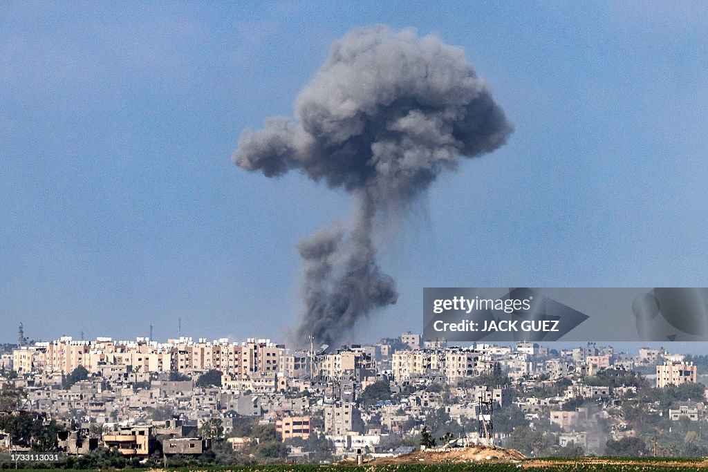 TOPSHOT-ISRAEL-PALESTINIAN-CONFLICT