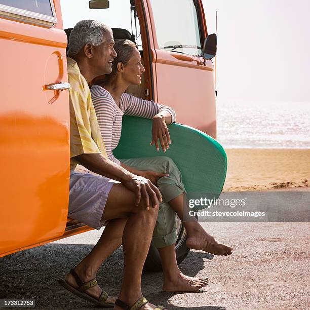 beach couple - orange california stock pictures, royalty-free photos & images