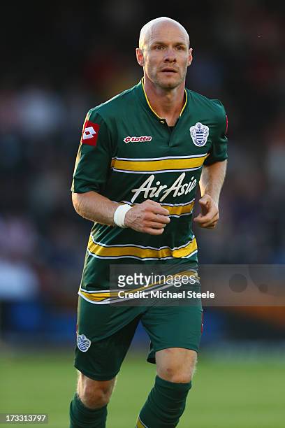 Andrew Johnson of Queens Park Rangers during the Pre Season Friendly match between Exeter City and Queens Park Rangers at St James' Park on July 11,...