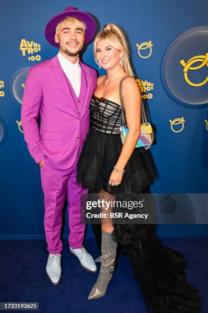 Vol Liefde attends the 58th Gouden Televizier-Ring Gala at Koninklijk Theater Carre on October 12, 2023 in Amsterdam, Netherlands.