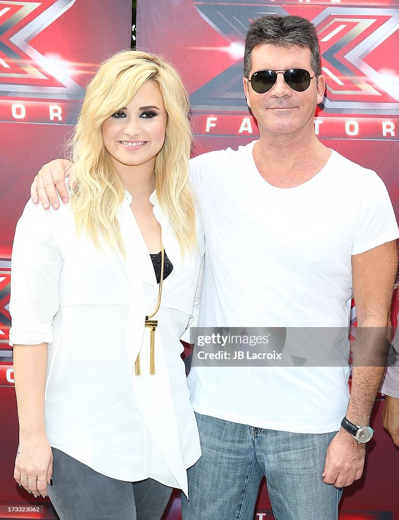 "The X Factor" - Meet The Judges Red Carpet Event