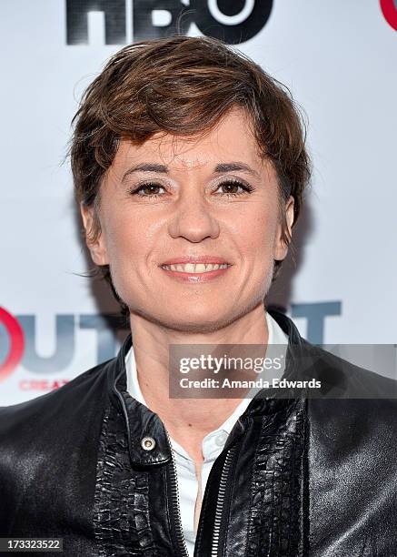 Director and honoree Kimberly Peirce arrives at the 2013 Outfest Opening Night Gala of C.O.G. At The Orpheum Theatre on July 11, 2013 in Los Angeles,...