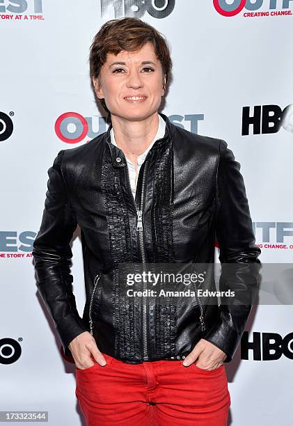 Director and honoree Kimberly Peirce arrives at the 2013 Outfest Opening Night Gala of C.O.G. At The Orpheum Theatre on July 11, 2013 in Los Angeles,...