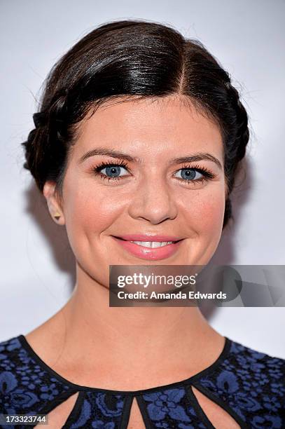 Actress Casey Wilson arrives at the 2013 Outfest Opening Night Gala of C.O.G. At The Orpheum Theatre on July 11, 2013 in Los Angeles, California.