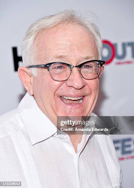 Actor Leslie Jordan arrives at the 2013 Outfest Opening Night Gala of C.O.G. At The Orpheum Theatre on July 11, 2013 in Los Angeles, California.