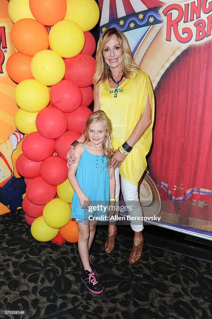 Red Carpet Celebrity Premiere Of Ringling Bros. And Barnum & Bailey's "Built To Amaze!"