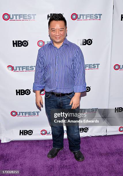 Actor Rex Lee arrives at the 2013 Outfest Opening Night Gala of C.O.G. At The Orpheum Theatre on July 11, 2013 in Los Angeles, California.