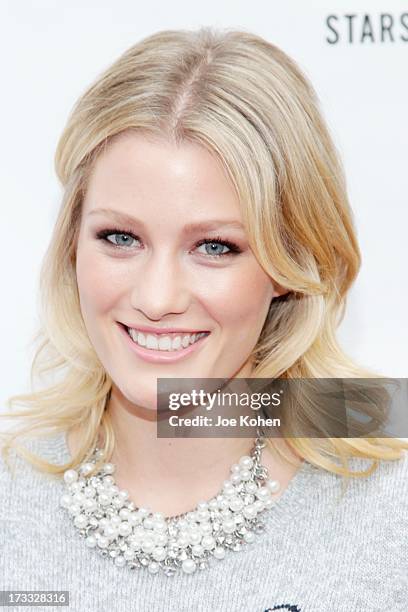 Actress Ashley Hinshaw attends Abercrombie & Fitch Co. Presents their 2013 "Stars On The Rise!" at The Grove on July 11, 2013 in Los Angeles,...