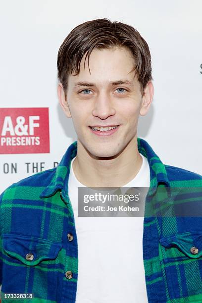 Actor Johnny Ferro attends Abercrombie & Fitch Co. Presents their 2013 "Stars On The Rise!" at The Grove on July 11, 2013 in Los Angeles, California.