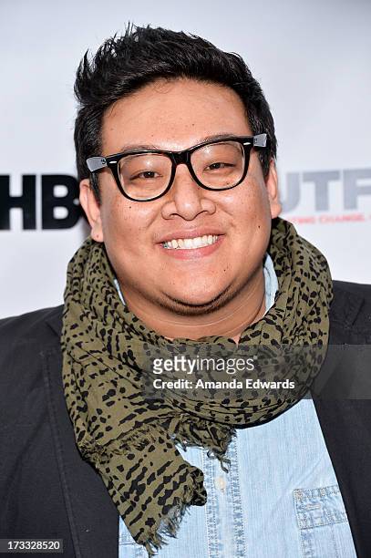 Television personality Daniel Nguyen arrives at the 2013 Outfest Opening Night Gala of C.O.G. At The Orpheum Theatre on July 11, 2013 in Los Angeles,...
