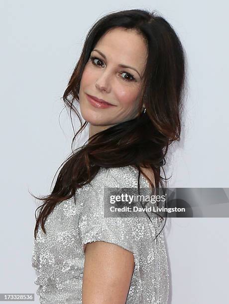Actress Mary-Louise Parker attends the premiere of Summit Entertainment's "RED 2" at Westwood Village on July 11, 2013 in Los Angeles, California.