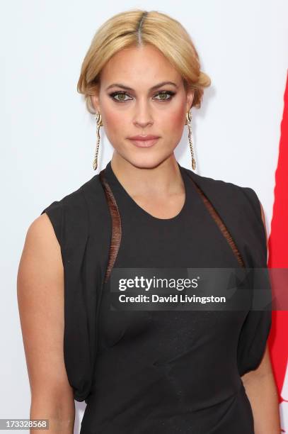 Personality Peta Murgatroyd attends the premiere of Summit Entertainment's "RED 2" at Westwood Village on July 11, 2013 in Los Angeles, California.