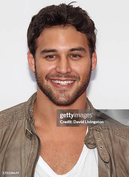 Actor Ryan Guzman attends the premiere of Summit Entertainment's "RED 2" at Westwood Village on July 11, 2013 in Los Angeles, California.