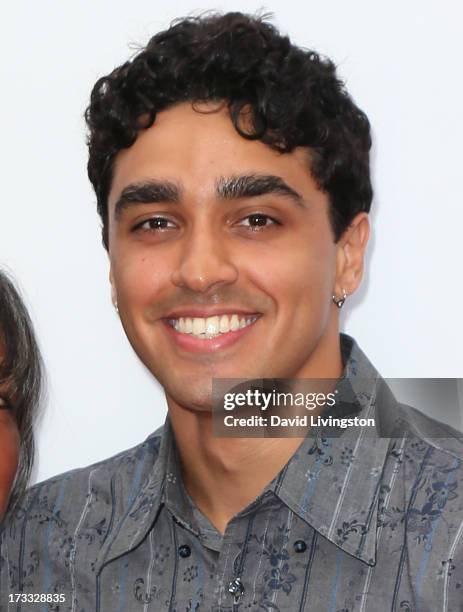 Actor E.J. Bonilla attends the premiere of Summit Entertainment's "RED 2" at Westwood Village on July 11, 2013 in Los Angeles, California.