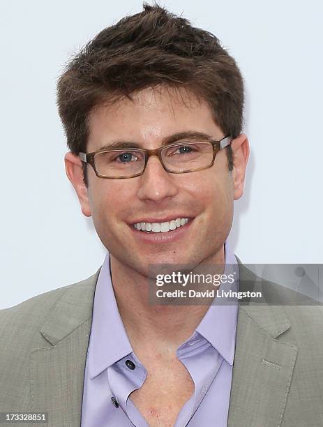Actor Jordan Wall attends the premiere of Summit Entertainment's "RED 2" at Westwood Village on July 11, 2013 in Los Angeles, California.