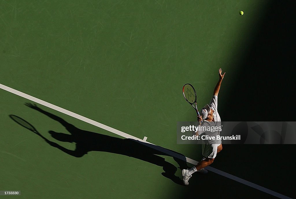 Felix Mantilla of Spain in action