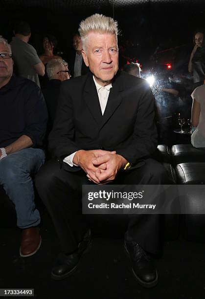 David Lynch attends Flaunt Magazine and David Lynch celebrate the Shared Releases Of Context Issue and The Big Dream at an event powered by Dell at...