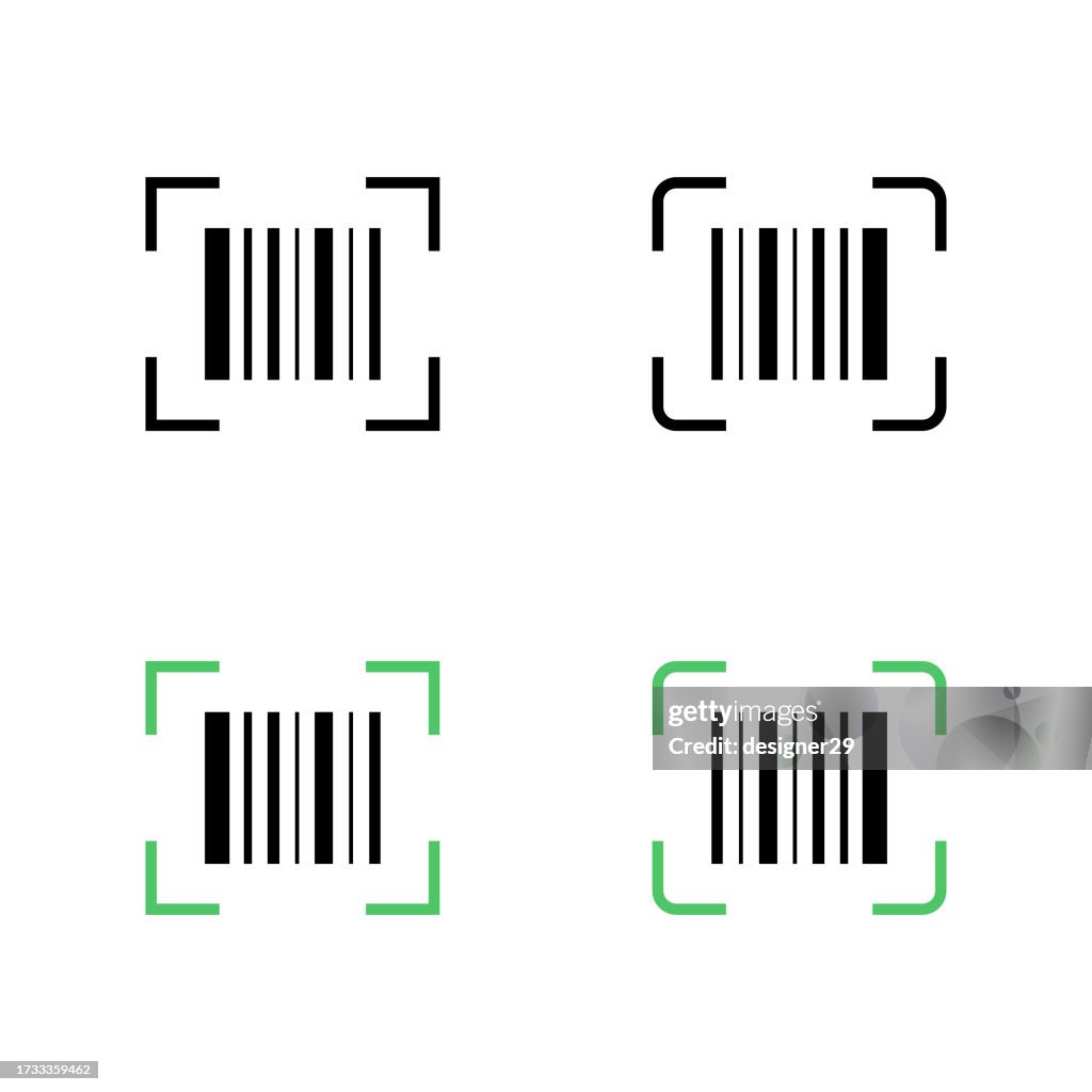 Barcode Scan Icon.