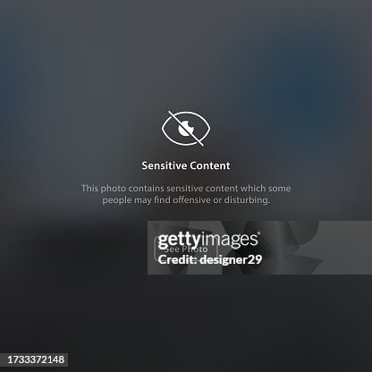 Sensitive Content Background Vector Design. Sensitive Content Background Vector Design.