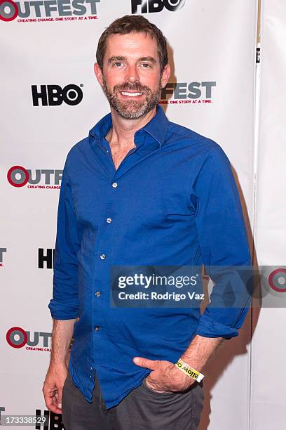 Director Bryan Horch arrives at the 13th Annual Outfest Opening Night Gala Of "C.O.G." at Orpheum Theatre on July 11, 2013 in Los Angeles, California.