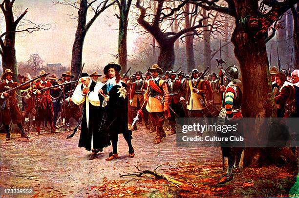 Charles I on his way to be executed, 30 January 1649 - English Civil War, 16421651