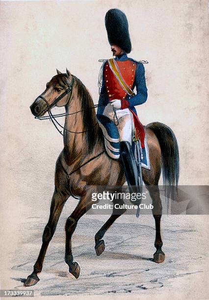 A member of a gendarmerie, 19th century French police force, incorporated in the French Army. Under the Third Republic the ratio of foot to mounted...