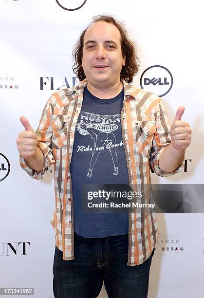 Singer Har Mar Superstar attends Flaunt Magazine and David Lynch celebrate the Shared Releases Of Context Issue and The Big Dream at an event powered...