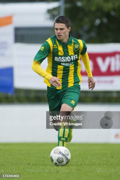Danny Bakker of ADO Den Haag during the pre-season friendly match between ADO Den Haag and FC Oss on July 10, 2013 at The Hague, The Netherlands.