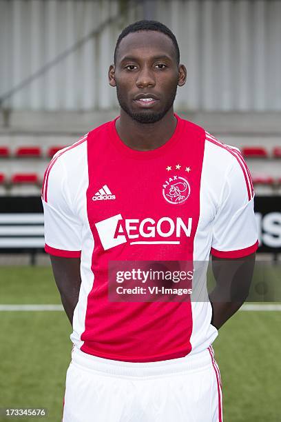 Geoffrey Castillion of Jong Ajax during the team presentation of Ajax U21 on July 12, 2013 at Amsterdam, The Netherlands.