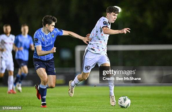 Dublin , Ireland 12 October 2023; James Clarke of Bohemians and