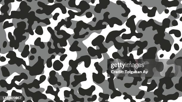 strategic camouflage patterns: military-inspired vector art collection pattern, military camouflage seamless texture - digital camouflage pattern stock illustrations