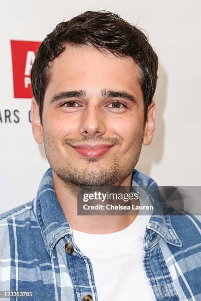 Actor Alex Kaluzhsky attends Abercrombie & Fitch's "Stars on the Rise" event at Abercrombie & Fitch on July 11, 2013 in Los Angeles, California.