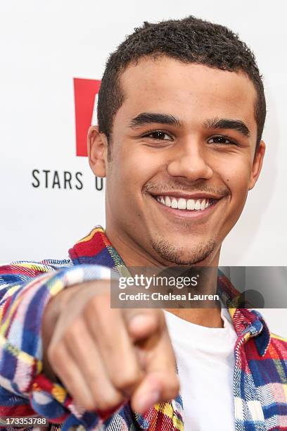 Actor Jacob Artist attends Abercrombie & Fitch's "Stars on the Rise" event at Abercrombie & Fitch on July 11, 2013 in Los Angeles, California.