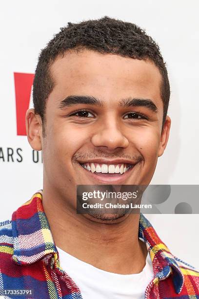 Actor Jacob Artist attends Abercrombie & Fitch's "Stars on the Rise" event at Abercrombie & Fitch on July 11, 2013 in Los Angeles, California.