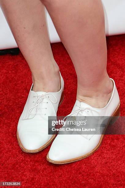 Actress Lily Rabe attends Abercrombie & Fitch's "Stars on the Rise" event at Abercrombie & Fitch on July 11, 2013 in Los Angeles, California.