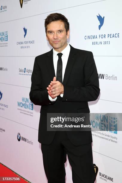 Ingo Nommsen arrives for the Cinema for Peace UN women honorary dinner at Soho House on July 12, 2013 in Berlin, Germany.