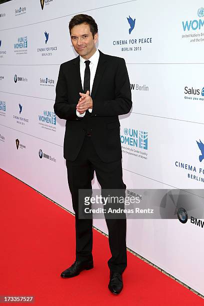 Ingo Nommsen arrives for the Cinema for Peace UN women honorary dinner at Soho House on July 12, 2013 in Berlin, Germany.