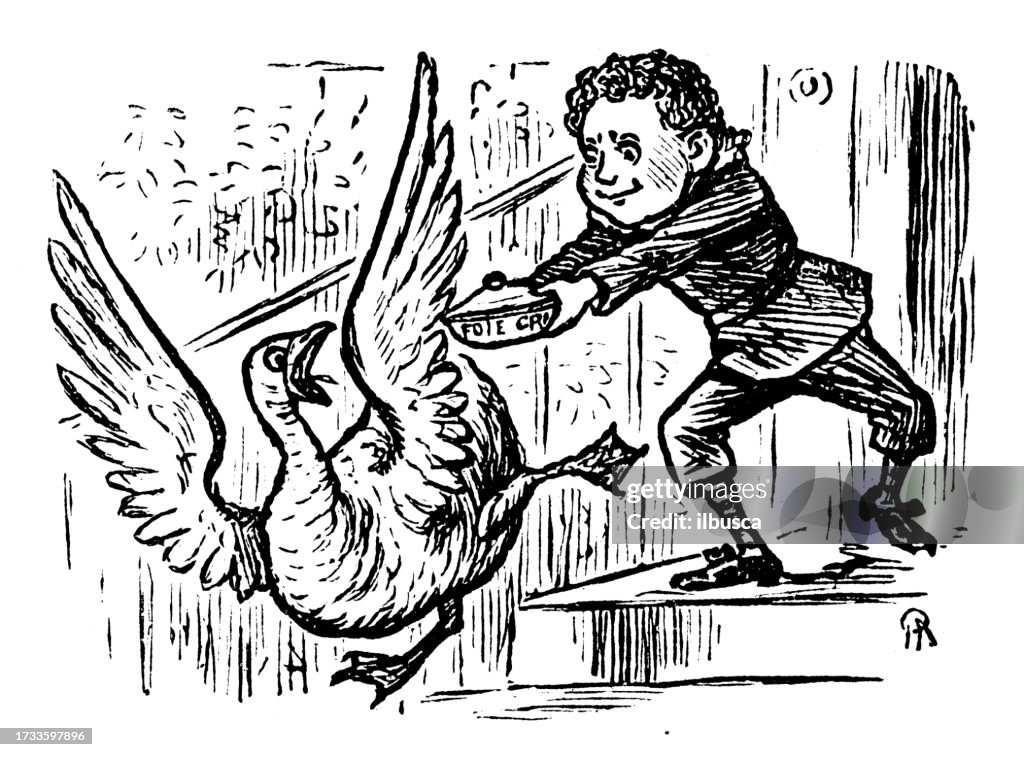 British satire caricature comic cartoon illustration