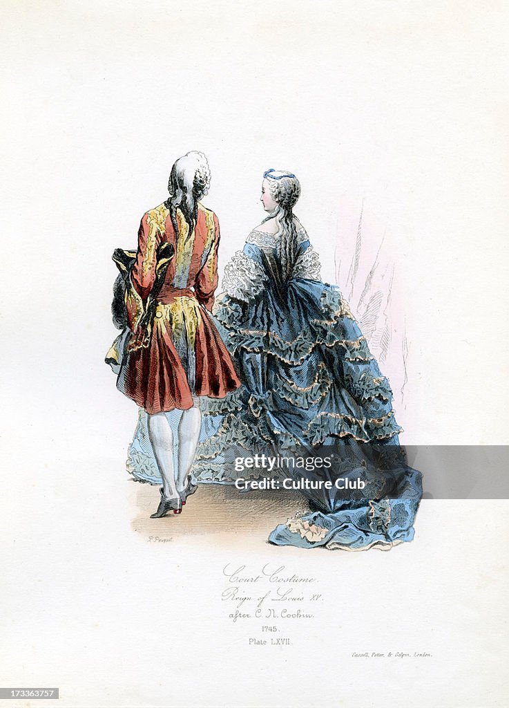 Court Costume in the reign of Louis XV